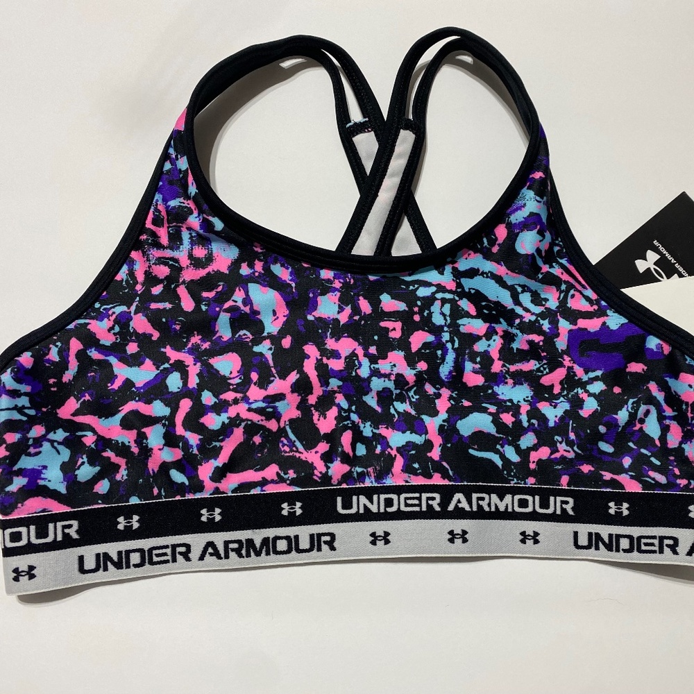 Under Armour- Girls Sports Bra, Size YLG, NWT